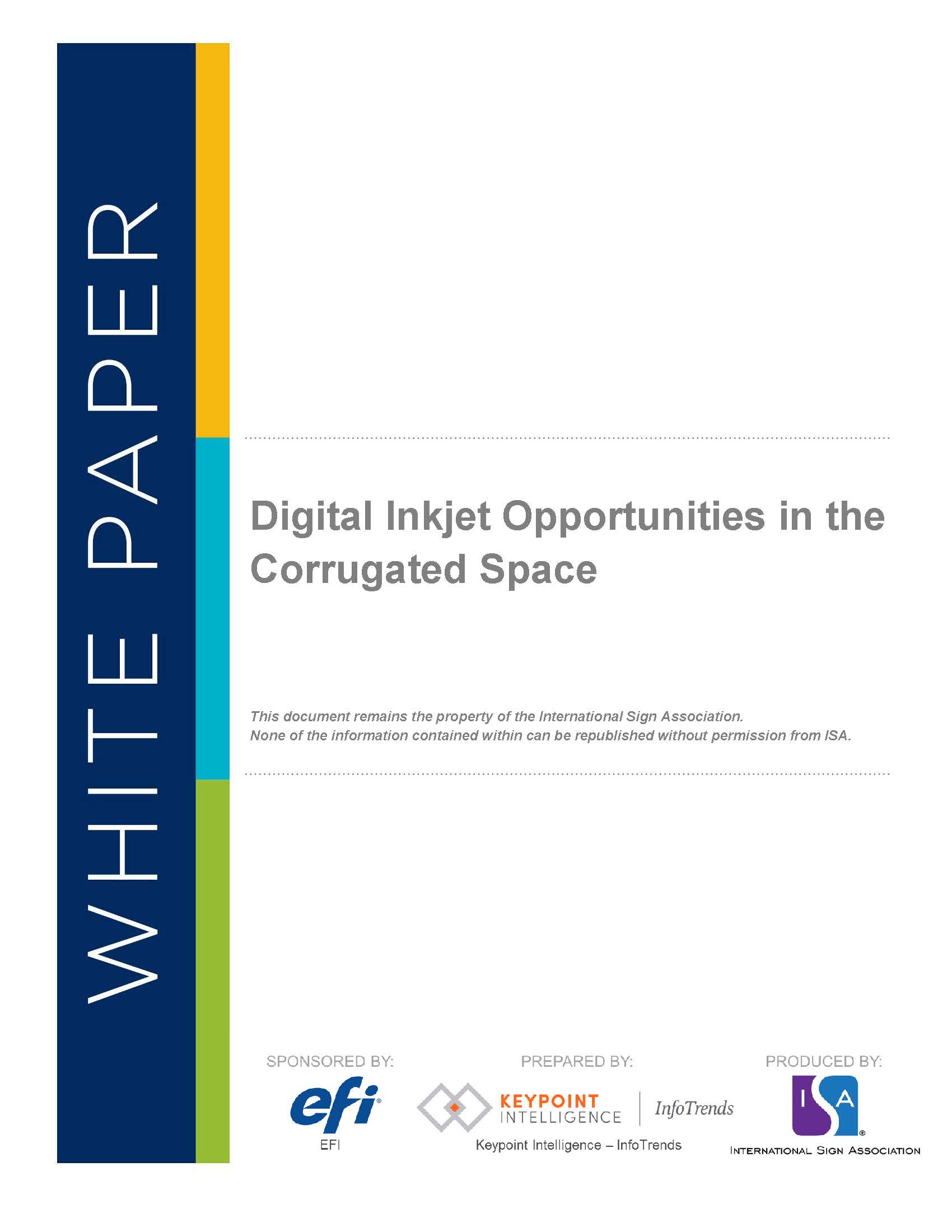 Digital Inkjet Opportunities in the Corrugated Space