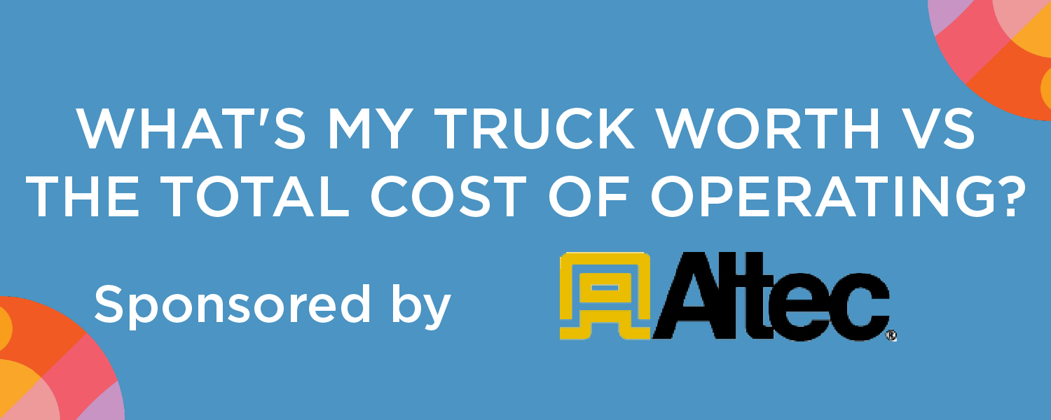 Altec: What's My Truck Worth Vs the Total Cost of Operating?