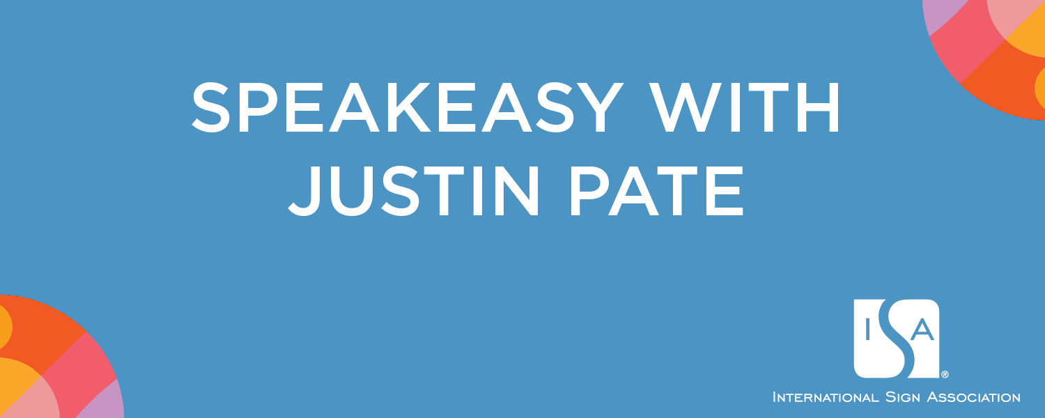 Speakeasy with Justin Pate