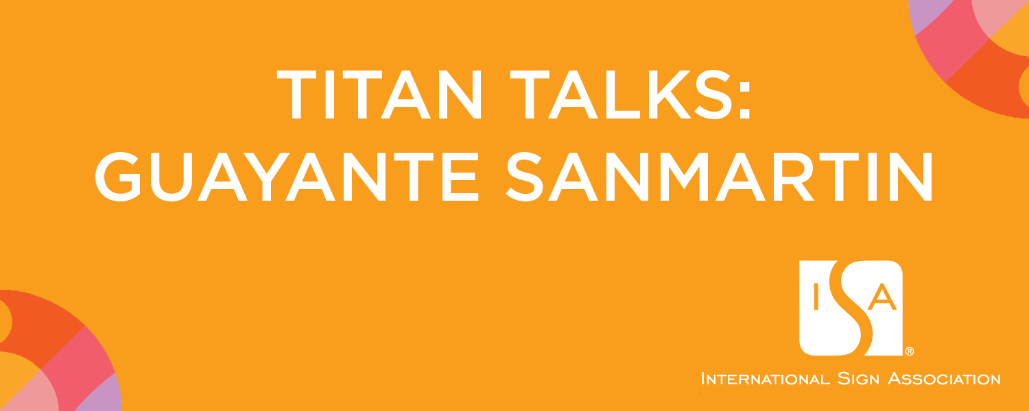 Titan Talk with Guayente Sanmartin, General Manager, HP Large Format Business