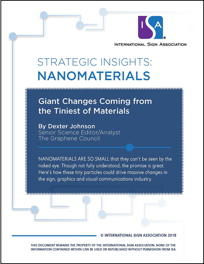 Nanomaterials: Giant Changes Coming from the Tiniest of Materials