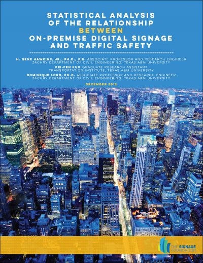 Digital Signage & Traffic Safety: A Statistical Analysis