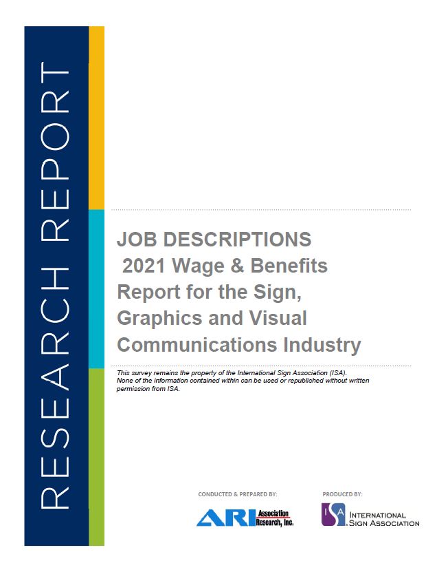 Job Descriptions for the Sign, Graphics and Visual Communications Industry (2021)