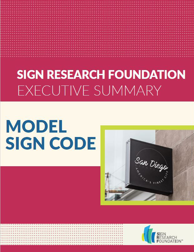 Model Sign Code (2019 Edition) – Executive Summary
